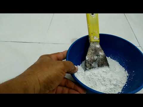 HOW TO REPAIR AND RENEW BATHROOM CERAMIC GROUT.