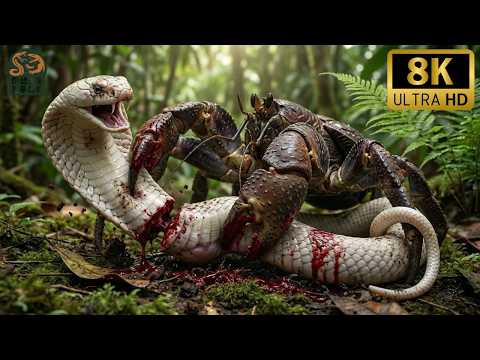 코코넛게 대 코브라와 몽구스 : 치열한 2연전 생존기 [야생 다큐]#야생동물 | 야생동물 전투 다큐