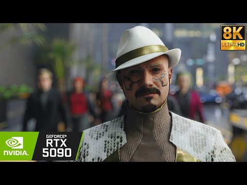 Cyberpunk 2077 on RTX 5090 with New DreamPunk 3.0 Graphics - Ultra Realistic Modded Showcase in 8K