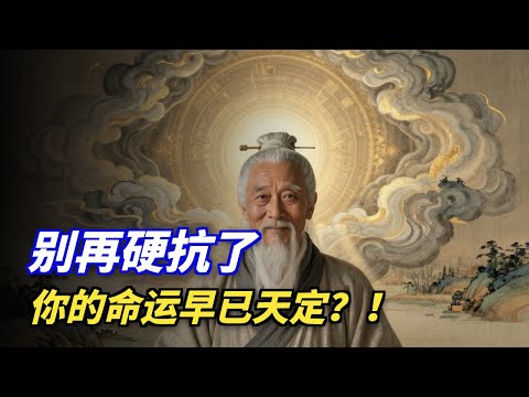 庄子:别再焦虑了!你的“人生剧本”,早就被安排好了! #庄子 #命运 #顺其自然 #哲学