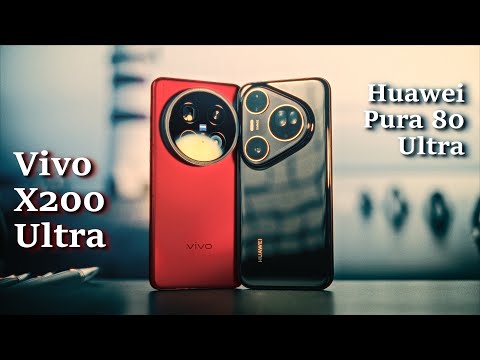 Huawei Pura 80 Ultra vs Vivo X200 Ultra | Day & Night Camera Comparison (Photography)