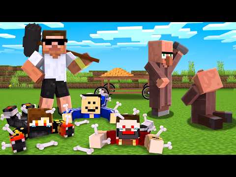 Carry and Doorbin Broke all BONES in Minecraft..