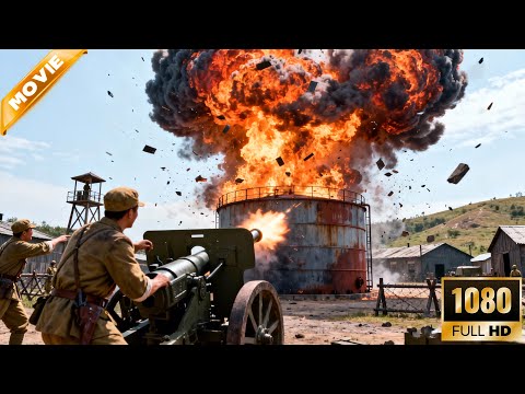 5-man commando squad raids Japanese base—stealthily blow up enemy fuel depot without a trace!