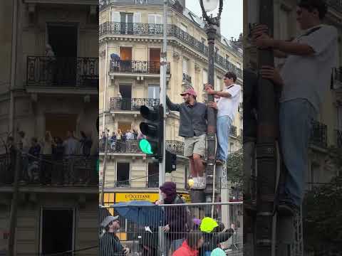 Opening olympic2024 Paris #travel #paris #pariswalkingtour