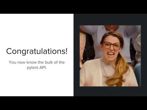 Python Testing 101 with pytest