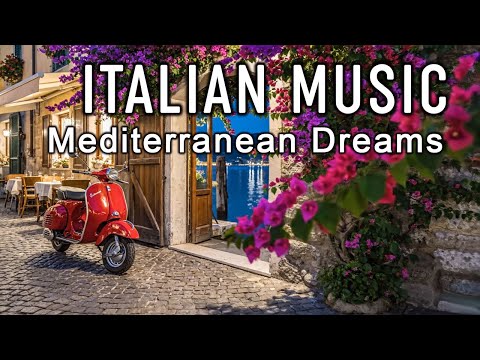 🎶 Italian Vibes & Mediterranean Music 🎶 2+ Hours Relaxing Scenic Amalfi Coast & Lake Como 4K