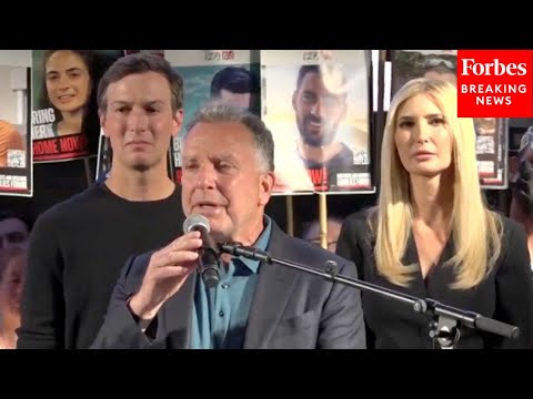 FULL REMARKS: Jared Kushner, Steve Witkoff, And Ivanka Trump Address Crowd In Tel Aviv, Israel