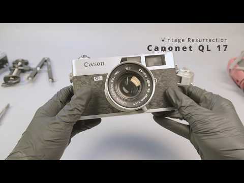 This is 1965 Canonet Ql17 Film camera