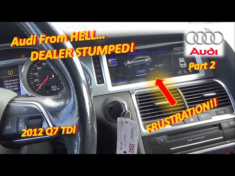 Audi From HELL...DEALER STUMPED!! (Part 2 - Air Suspension FRUSTRATION!!)