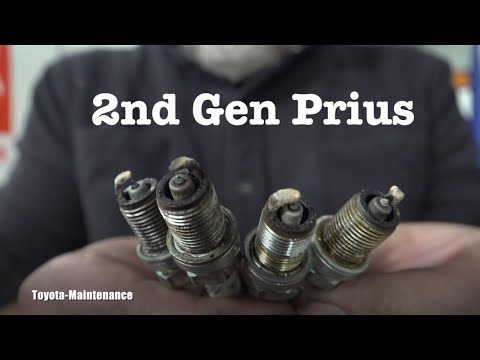 How to replace spark plugs on 2008 Toyota Prius