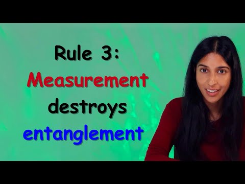 The 3 Rules for Entanglement