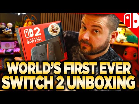 World's FIRST EVER Switch 2 Unboxing