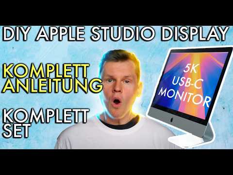 Komplett-Kit & Anleitung 💡 | Aus ALT mach NEU! iMac 27" 5K zum USB-C 5K Monitor umbauen