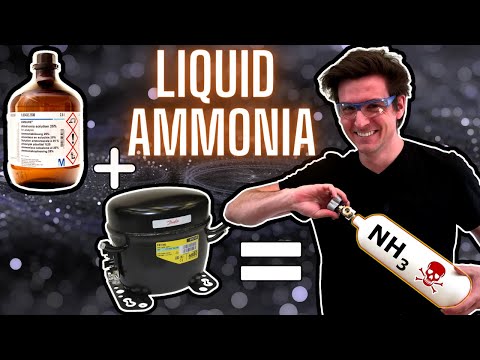 Liquefying a Toxic Gas with a Refrigeration Compressor