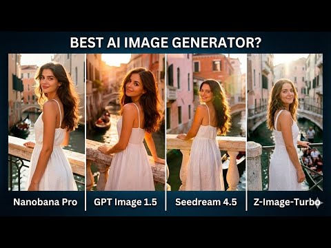 AI Image Generator: Nanobanana Pro vs GPT Image 1.5 vs Seedream 4.5 vs Z-Image (12 Tests)