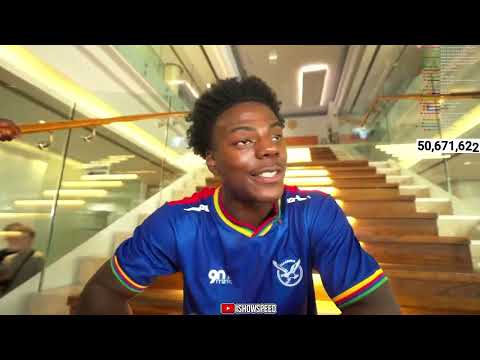 Ishowspeed concludes his African Tour, Gives Emotional Remarks.