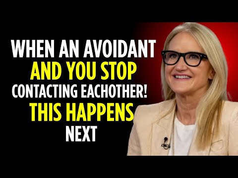 WHEN AN AVOIDANT AND YOU STOP CONTACTING EACH OTHER...THIS HAPPENS NEXT | Mel Robbins Motivational