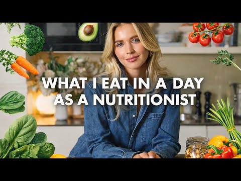 WHAT I EAT IN A DAY AS A NUTRITIONIST | High Protein & Meal Prep Friendly