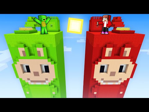 Mikey vs JJ Labubu Chunk Survival Battle in Minecraft (Maizen)