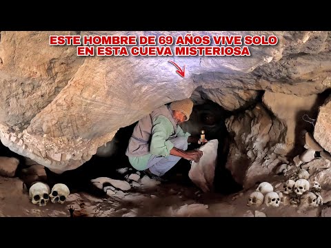 Este hombre VIVE SOLO en una CUEVA Misteriosa y lo que oculta en su interior es escalofriante