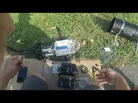 A short 150ft drop to an apartment building