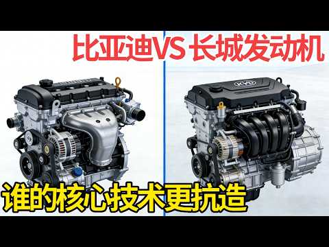 比亚迪 VS 长城发动机耐久性横评，谁的核心技术更抗造？#说车 #测评#汽车知识