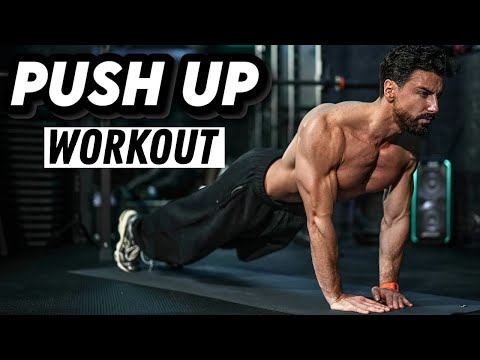 Intense PUSH UP Workout | Rowan Row