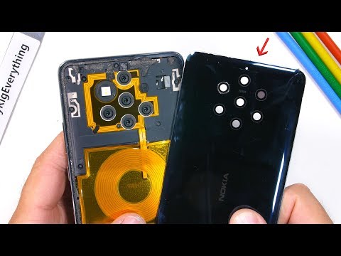 Nokia 9 Teardown! - How do all these Cameras work?!