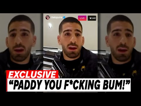 “SHUT UP YOU F*CKING BUM” Ilia Topuria SNAPS on Paddy Pimblett after Offensive Comment!