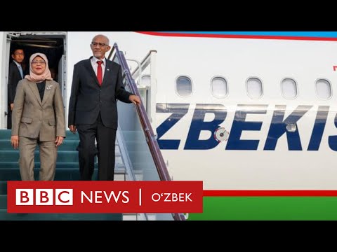 Сингапур президенти нега Ўзбекистон ҳаво йўллари учоғида учиб келди? - BBC News O'zbek Singapore