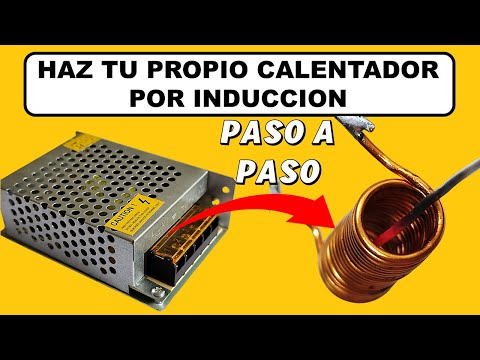 How to Make an Induction Heater Using a Switching Power Supply.