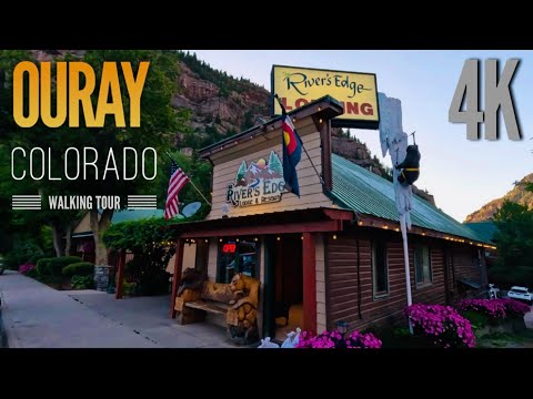Evening Summer Walk in a Beautiful Mountain Town! | Ouray
