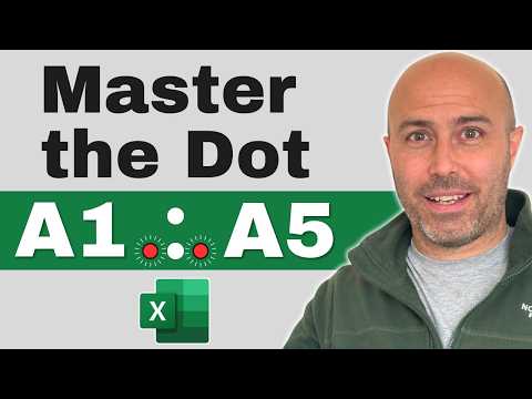 Dot Operator will CHANGE how you Write Formulas in Excel | TRIMRANGE Function