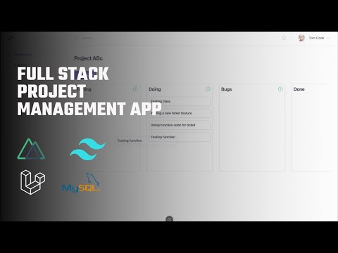 Project management app | Nuxt 3 | Laravel 11 | Sanctum