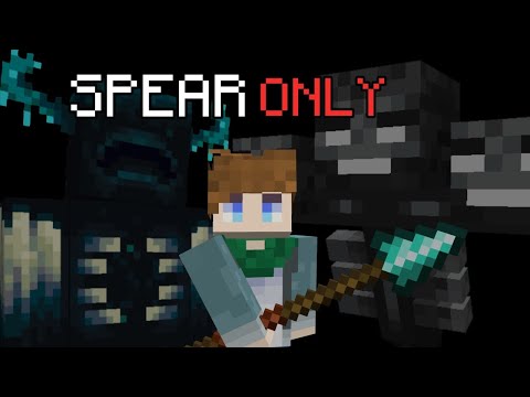 Hunting Down Minecraft's STRONGEST Mobs With ONLY the Spear