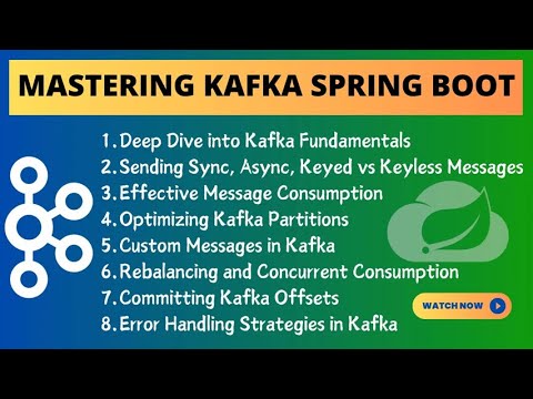 Spring Boot Kafka Tutorial Mastering Kafka with Spring Boot  Apache Kafka Crash Course