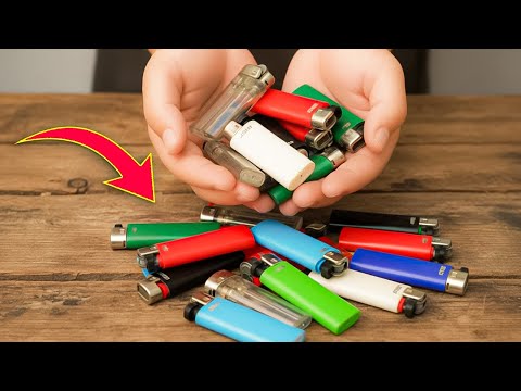 GREAT IDEA! Millions of people don't know that old lighters are a gold mine.
