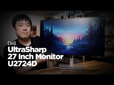 Dell UltraSharp 27 Inch Monitor (U2724D) Unboxing, Set Up & Testing - 1440p, 120Hz