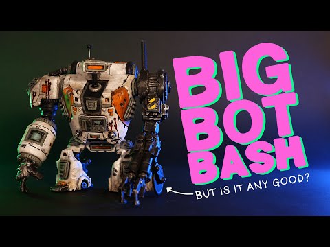I BUILT THIS ROBOT FROM CLAY... but is it any good? #BIGBOTBASH @BillMakingStuff