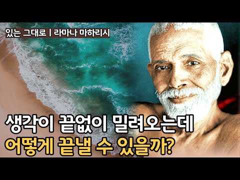 나는 누구인가  라마나 마하리쉬 깨달음의 지혜 있는 그대로