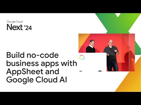 Build no-code business apps with AppSheet and Google Cloud AI