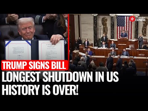 US Shutdown Ends: White House Breakthrough, Trump Signs Bill to Reopen U.S. Government