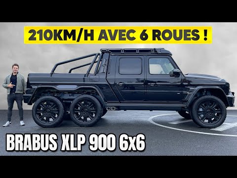 Essai Brabus 900 XLP 6x6 2024 – Je prends 210KM/H avec 6 ROUES !