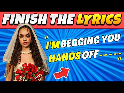 FINISH THE LYRICS 🎤 Viral TikTok Songs 2025 Edition💜 | Music Quiz