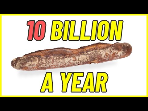 How France Consumes 30 Million Baguettes Every Day
