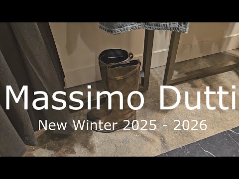 Massimo Dutti New Collection Winter 2025 - 2026 / Massimo Dutti Nueva Collection Invierno 2025