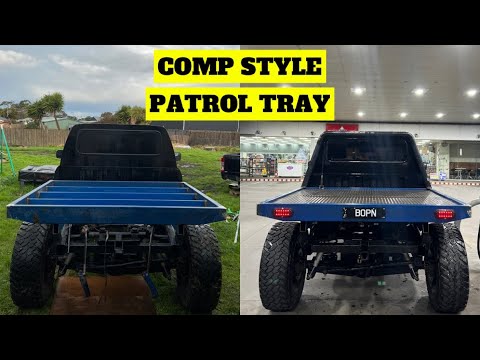 Building a custom tray for my GU Patrol pt.1/2