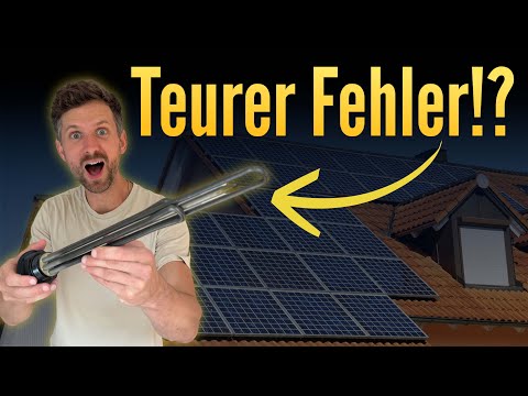 Photovoltaic heating element: a clever solution for hot water or a power guzzler?