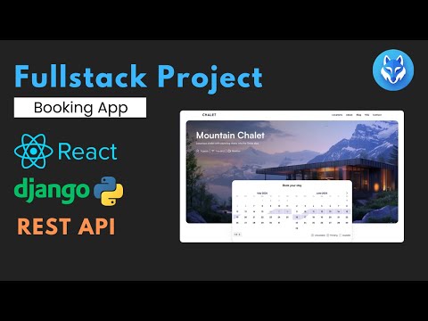 Fullstack Project | Django & React | Booking App
