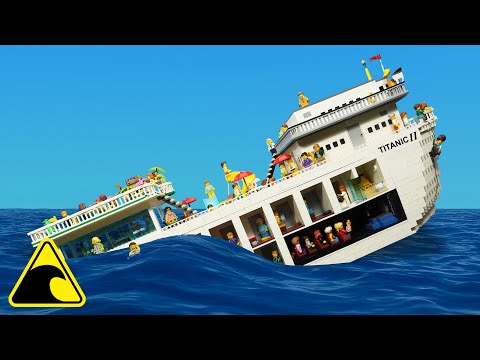 LEGO Cruise Ship Disaster: Sinking Titanic II